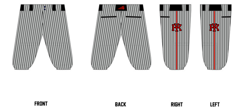 Southern Kentucky Aces Custom Knicker Baseball Pant #BP5