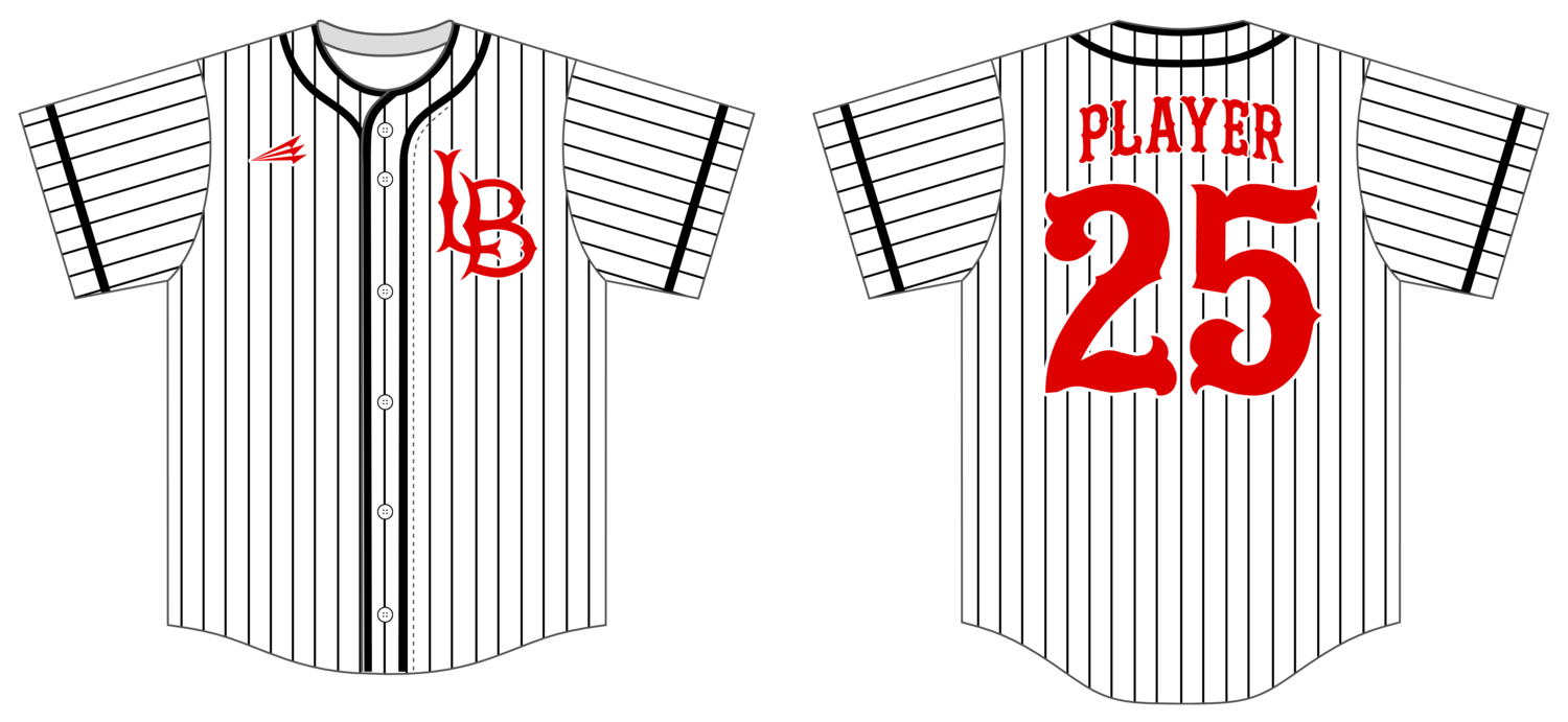 Lubbock Bombers Custom HexaFlex Baseball Jersey #J5B