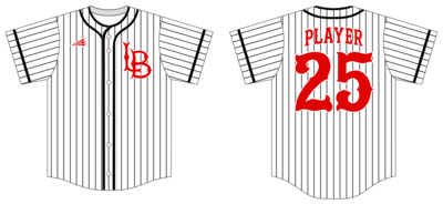 Lubbock Bombers Custom HexaFlex Baseball Jersey #J5B