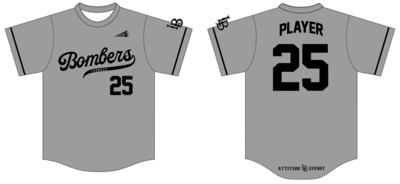 Lubbock Bombers Custom HexaFlex Baseball Jersey #J1C