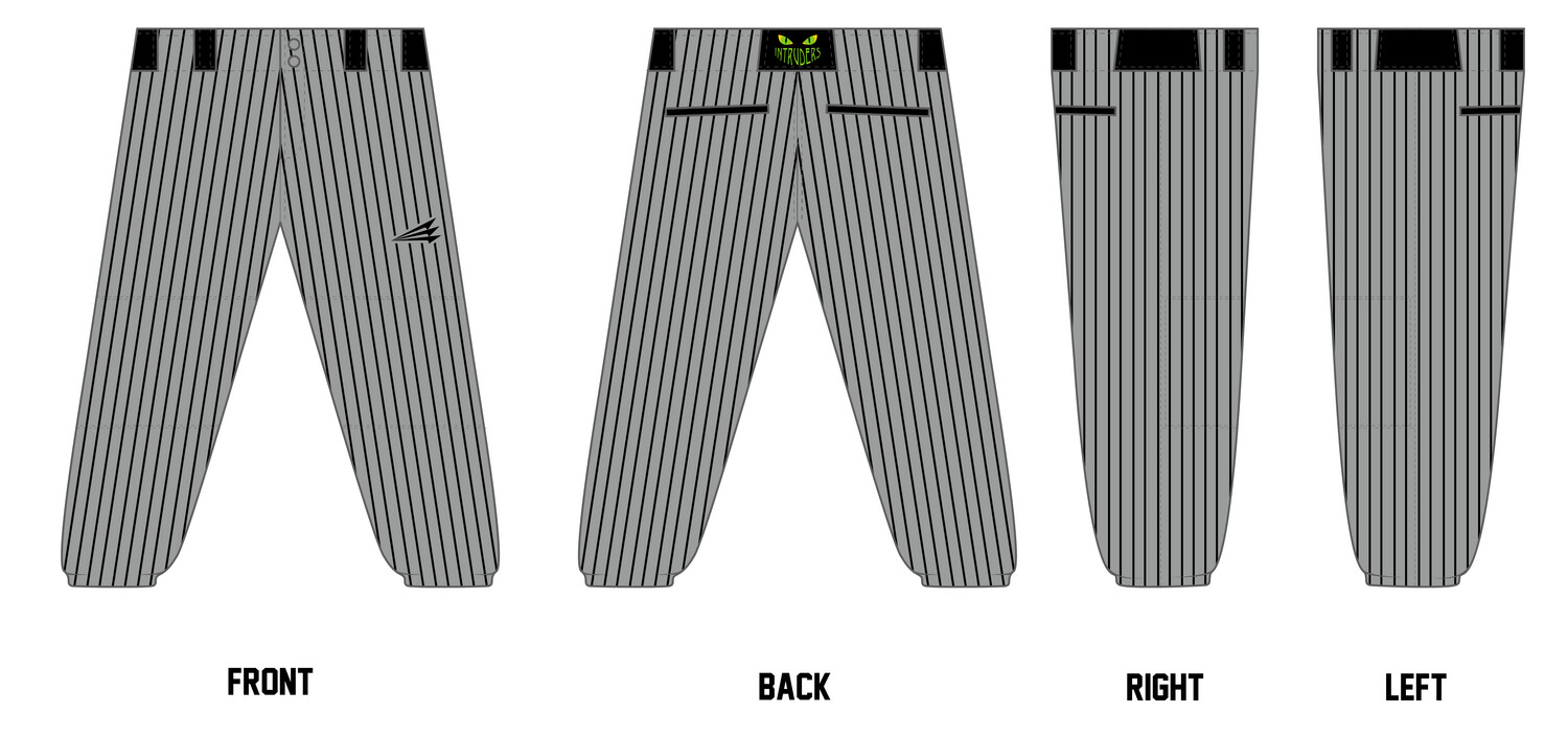 Intruders (Karver) Stacheman Elite Custom Softball Pants #FP2B