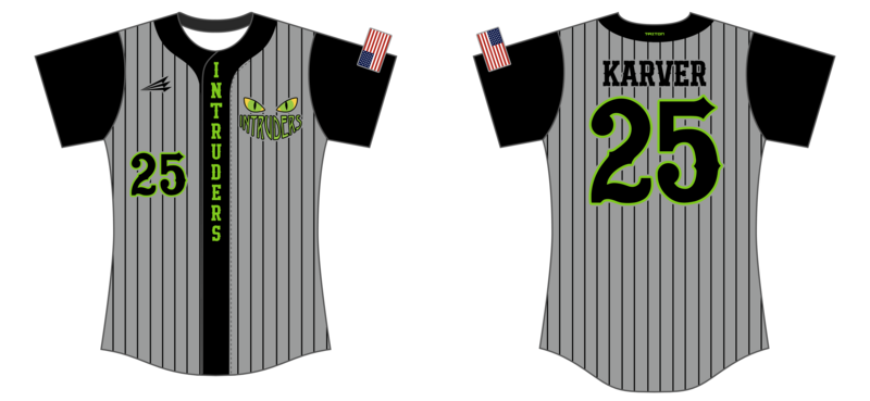 Intruders (Karver) Custom Nanodri Softball Jersey #J2B