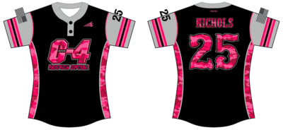 C-4 Custom NanoDri Softball Jersey #J2d