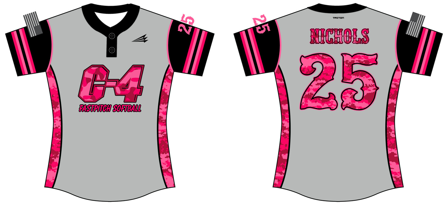 C-4 Custom NanoDri Softball Jersey #J2c