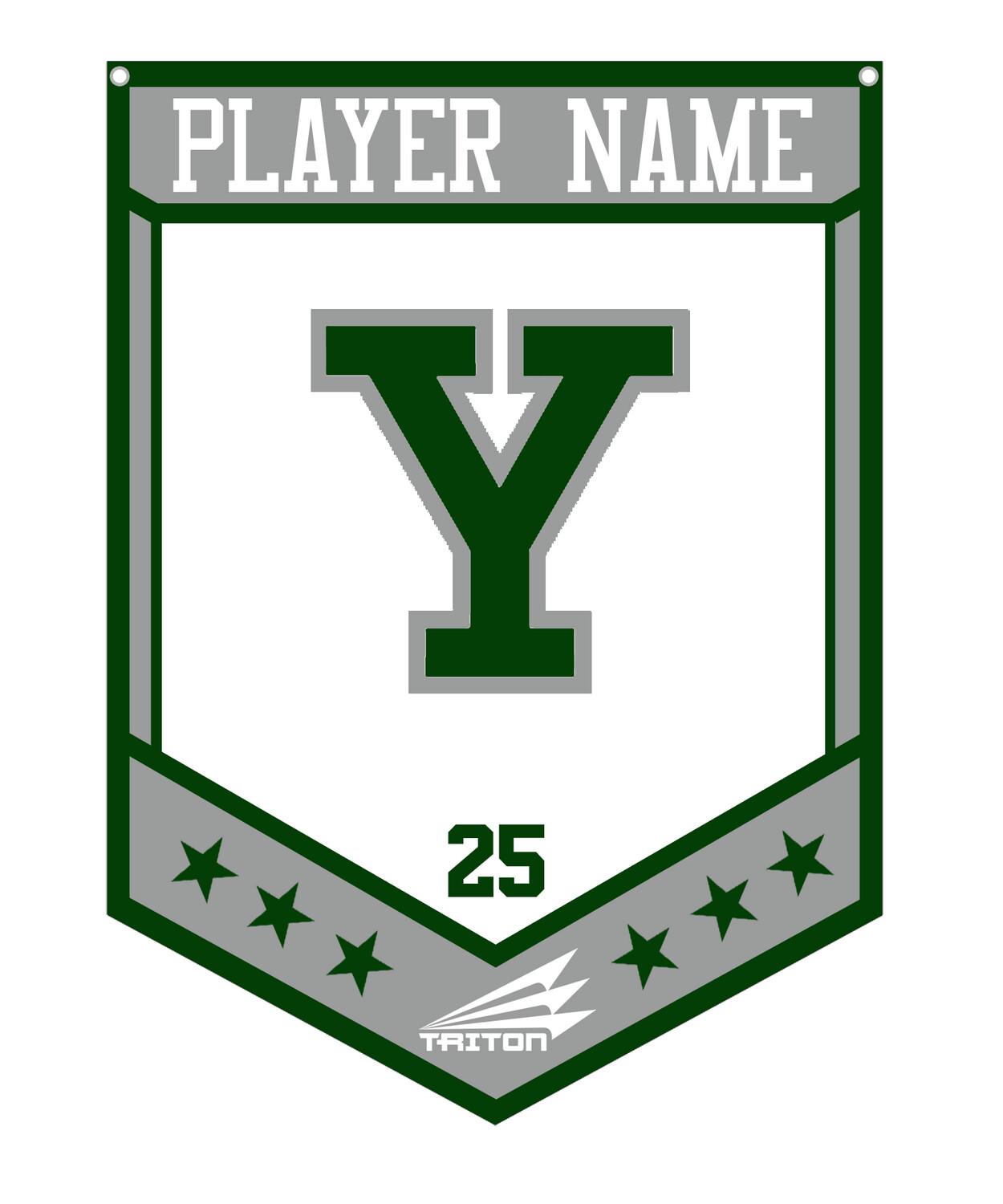 Yorktown Huskers Custom Banner #CB1