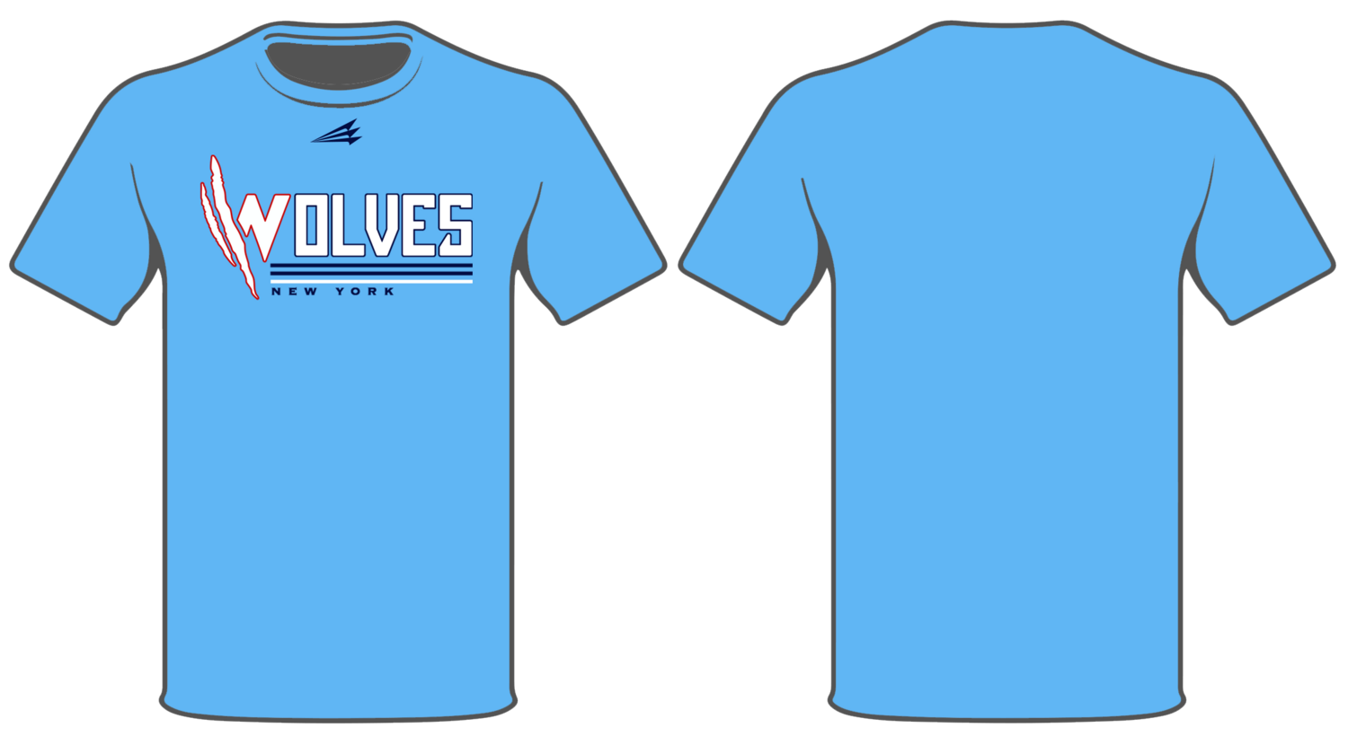 NY Wolves Custom HyperTee #HT1