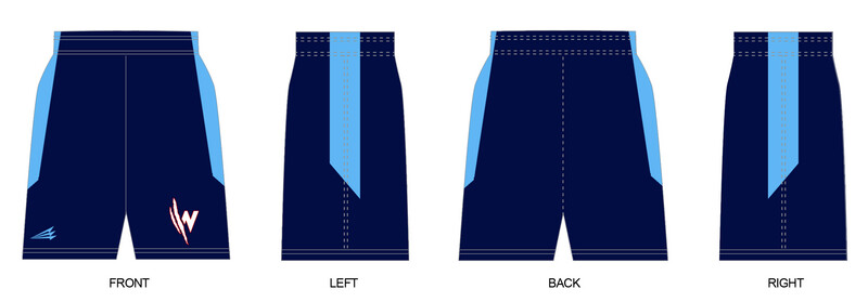 NY Wolves Custom Revolution Pocket Shorts #RV1
