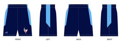 NY Wolves Custom Revolution Pocket Shorts #RV1