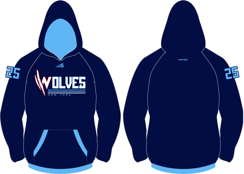 Ny Wolves Custom Vulcan Hoodie #VH3