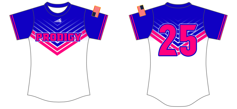 Prodigy Custom HexaFlex Softball Jersey #J4