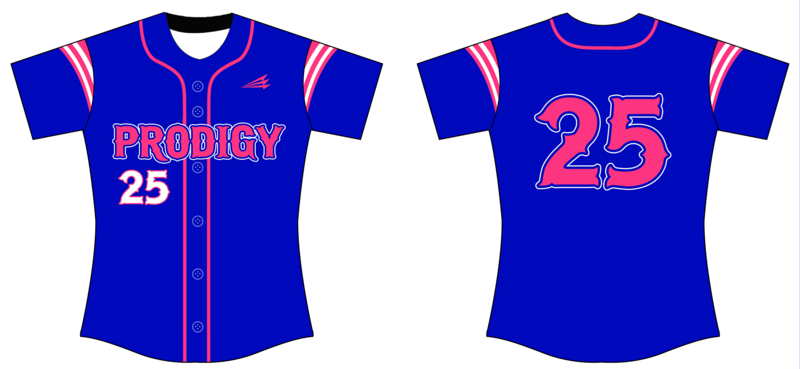 Prodigy Custom HexaFlex Softball Jersey #J3