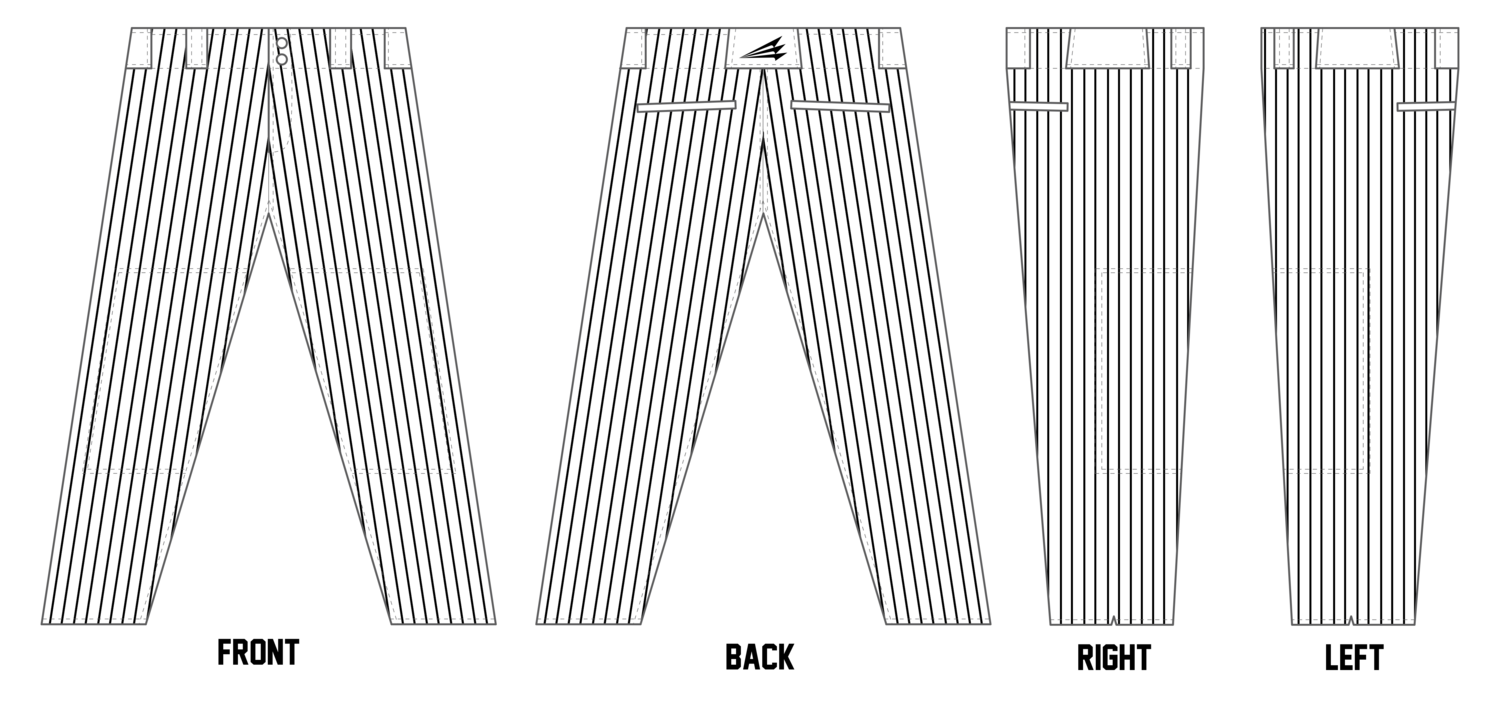 Inspiration Academy Custom Long Relaxed Baseball Pant #BP7
