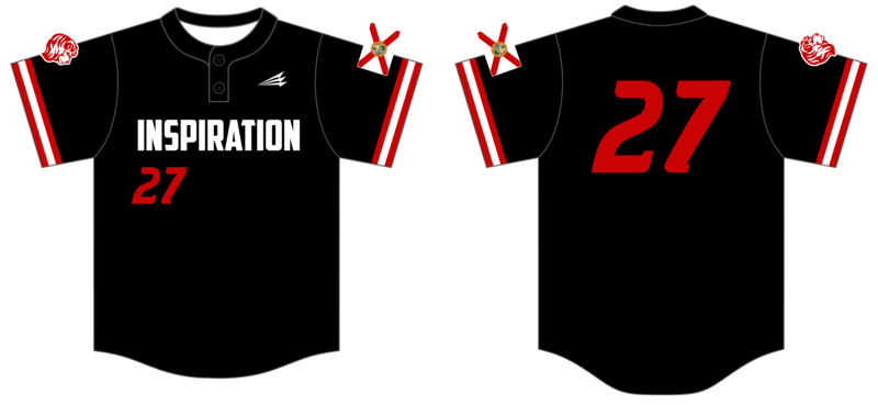 Inspiration Academy Custom NanoDri Baseball Jersey #6B