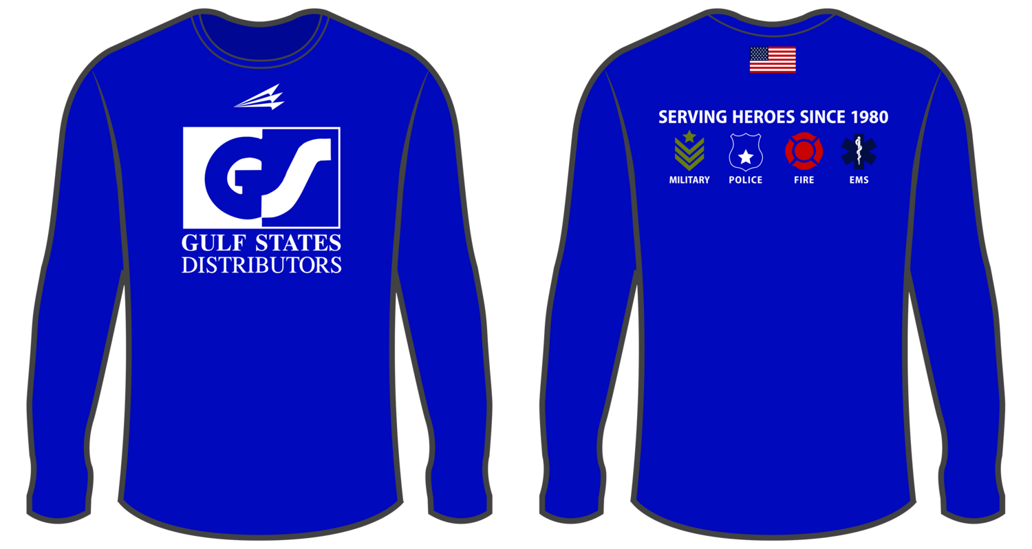 Gulf State Distributors Custom Longsleeve HyperTee #LHT1B