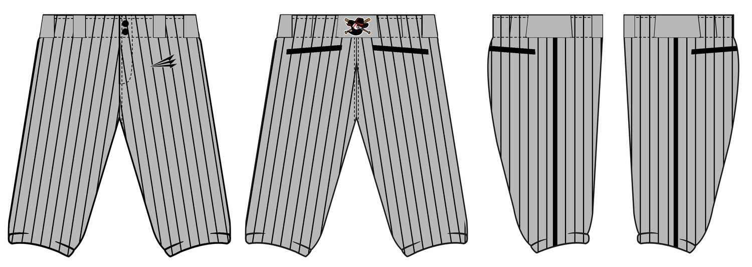 Miami Lakes Bandits Custom Knicker Baseball Pant #BP4C