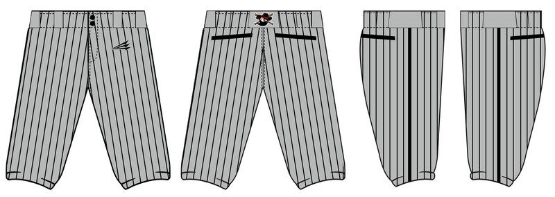 Miami Lakes Bandits Custom Knicker Baseball Pant #BP4C