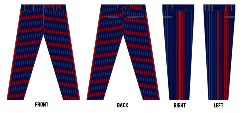 WTX Ropes Custom Long Relaxed Baseball Pant #BP8