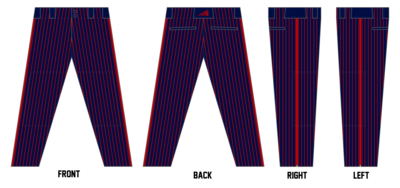 WTX Ropes Custom Long Relaxed Baseball Pant #BP8