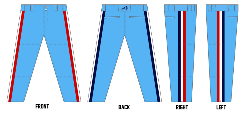 WTX Ropes Custom Long Relaxed Baseball Pant #BP7
