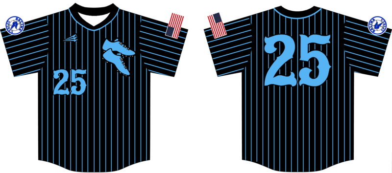 Salina Spikes Custom HexaFlex Baseball Jersey #J22c