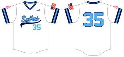 Salina Spikes Custom HexaFlex Baseball Jersey #J34