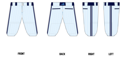 Salina Spikes Custom Knicker Baseball Pant #BP35