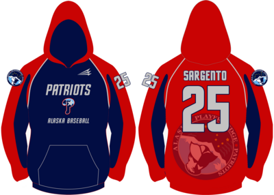 Players Edge Patriots Custom Vulcan Hoodie #VH5