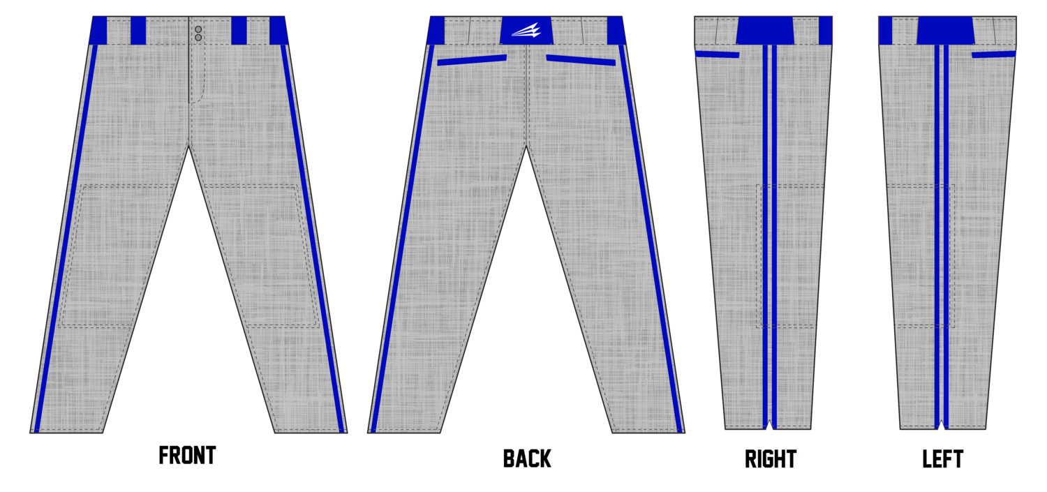 Salina Spikes Custom ProFit Baseball Pant #BP27c