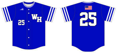 Warren Hills HS Custom HexaFlex Baseball Jersey #J5c