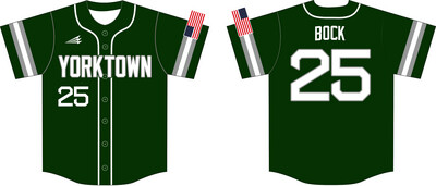 Yorktown 8U Titans Custom NanoDri Baseball Jersey #J14c