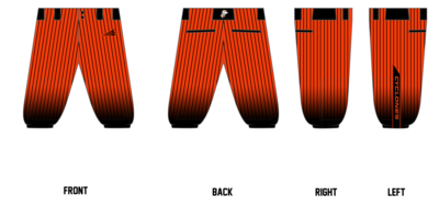 Cyclones (Treadway) Custom Knicker Baseball Pant #BP9b