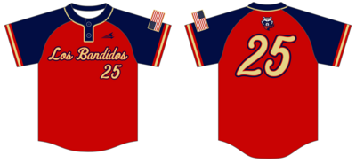 Boise Bandits Custom Nanodri Baseball Jersey #J3B