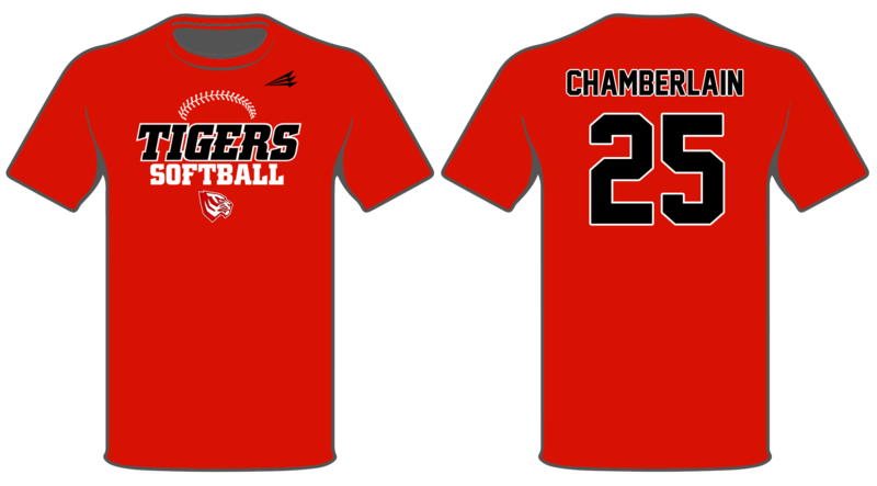 West Blocton Tigers Softball Custom HyperTee #HT3