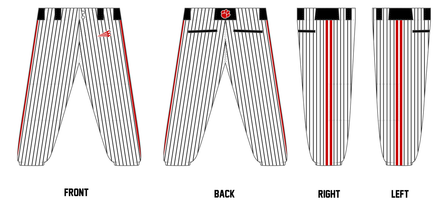 West Blocton Tigers Softball Custom Elite Softball Pant #FP1