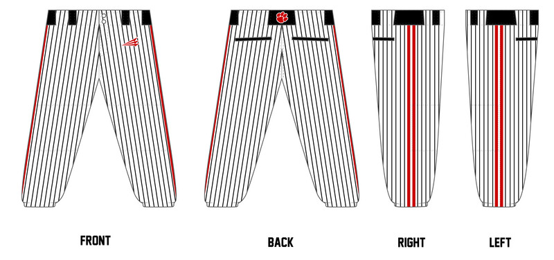 West Blocton Tigers Softball Custom Elite Softball Pant #FP1