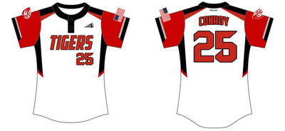 West Blocton Tigers Middle Custom HexaFlex Softball Jersey #J5