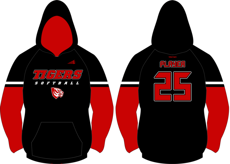 West Blocton Tigers Middle Custom Vulcan Hoodie #VH2