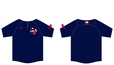 Fort Bend Outlaws Custom Batting Practice Jacket #BPJ1F