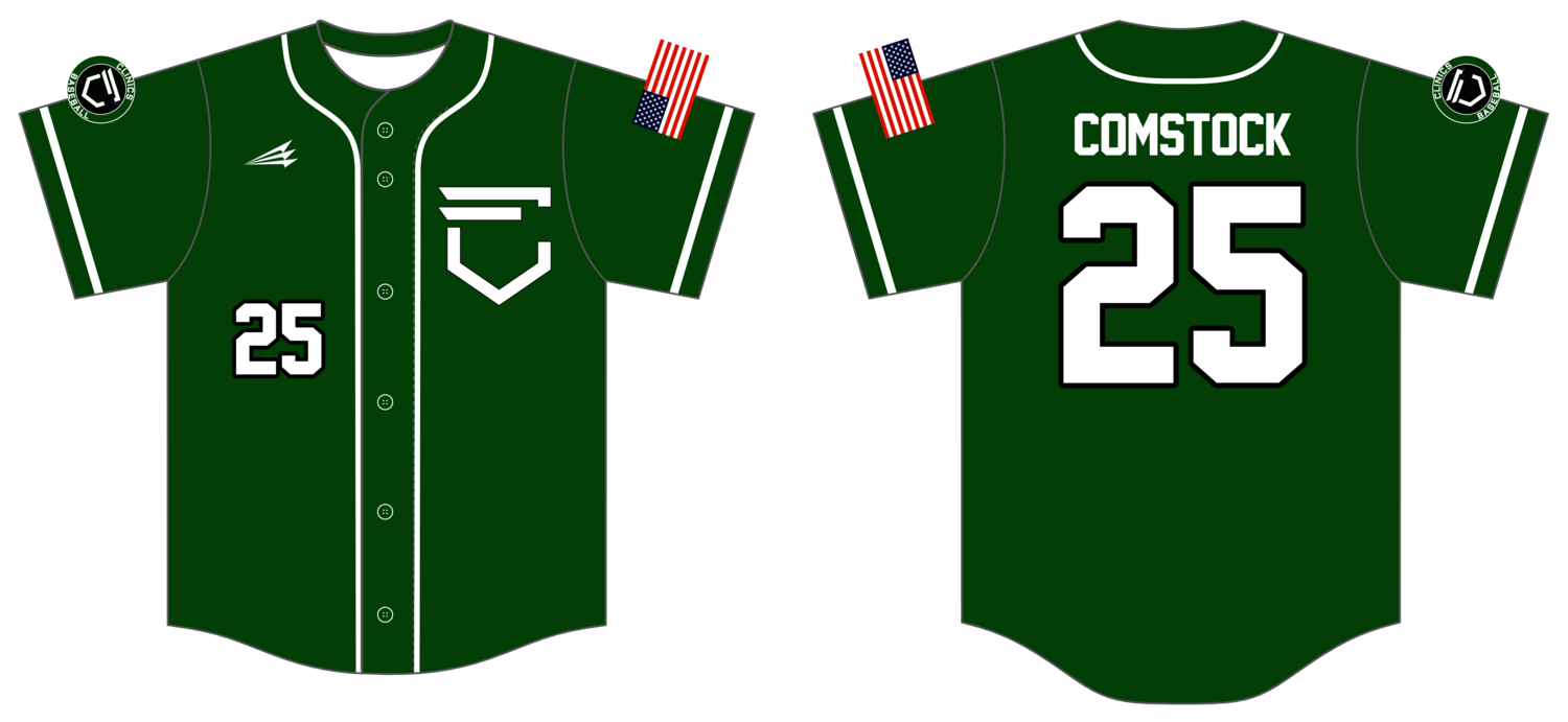 Clinics Custom NanoDri Baseball Jersey #J2
