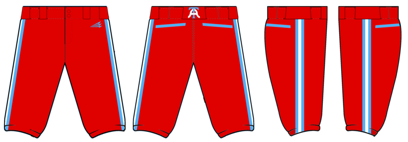 Arlington Twins Custom Knicker Baseball Pant #BP5
