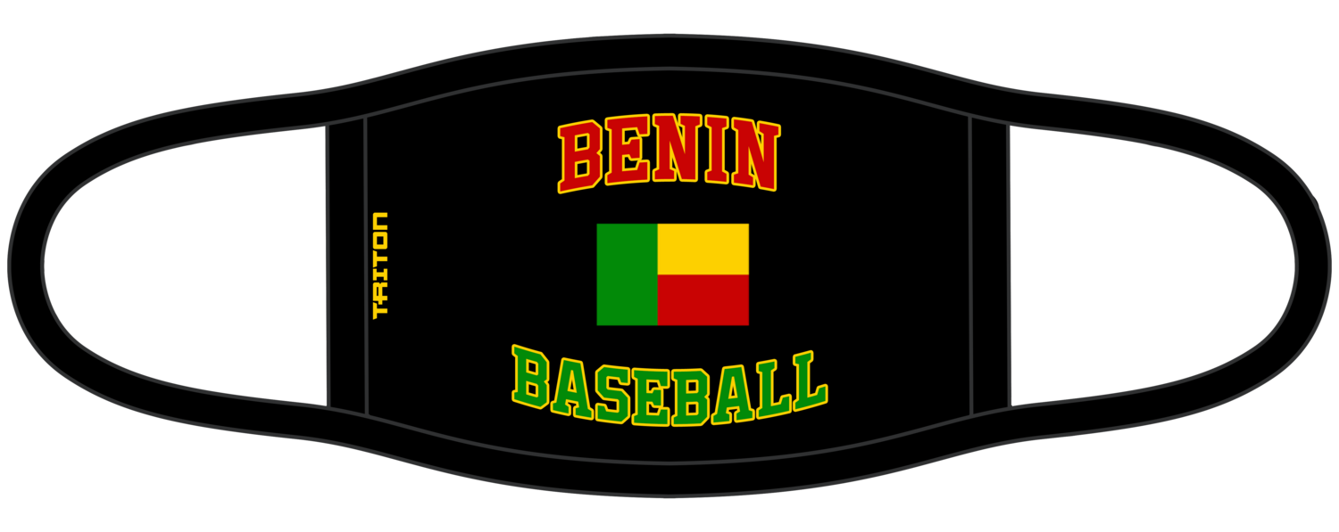 Baseball Academy of Benin Custom Face Mask #FM1