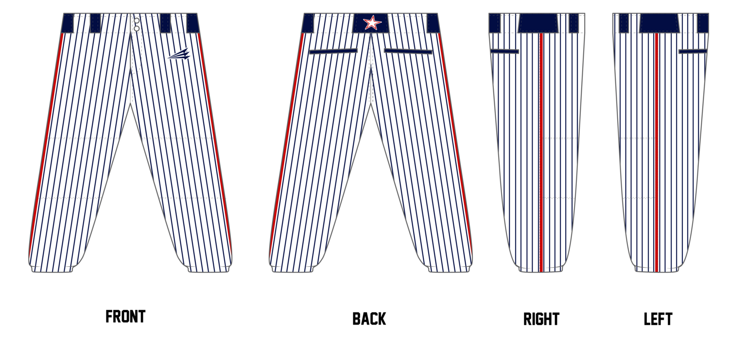 Osage Stars Custom Elite Softball Pant #FP2a