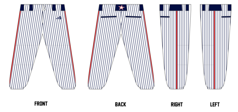 Osage Stars Custom Elite Softball Pant #FP2a