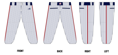 Osage Stars Custom Elite Softball Pant #FP2a