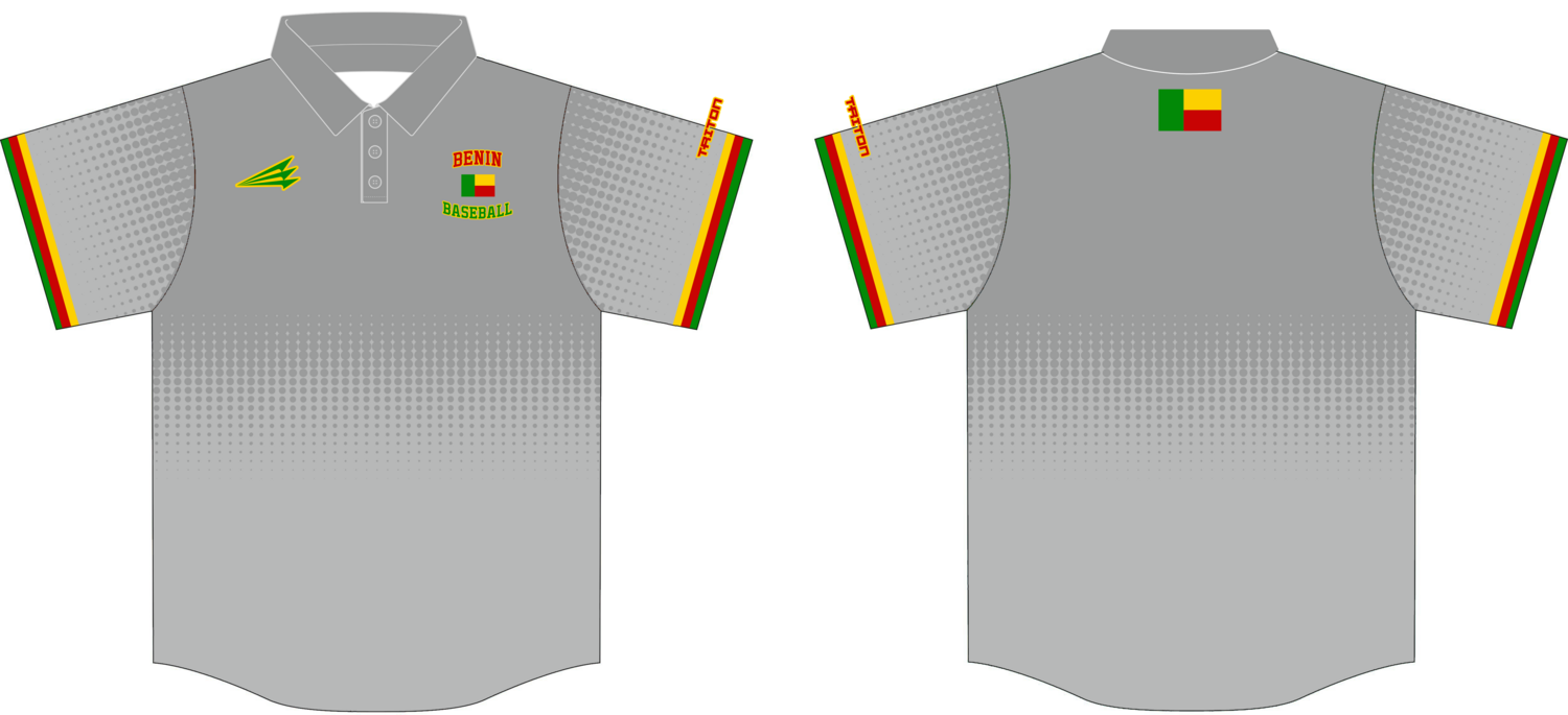 Baseball Academy of Benin Custom HyperPolo #HP2