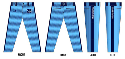 Bucs (Leger) Custom Long Baseball Pant #BP7C