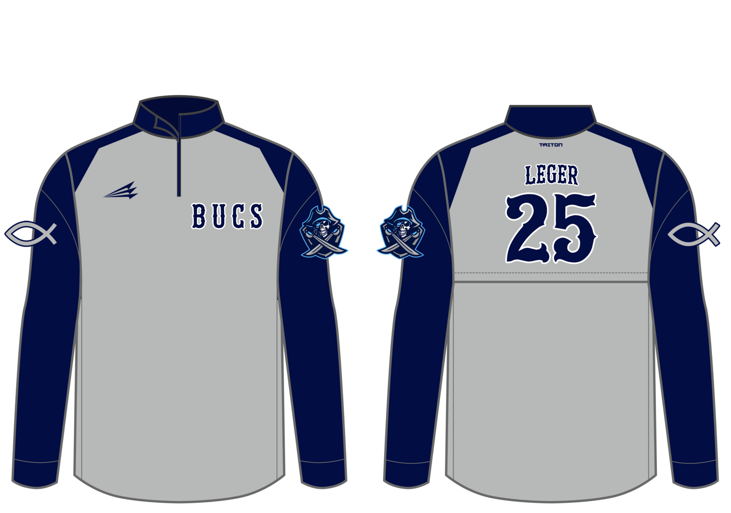 Bucs (Leger) Custom Jackal Jacket #JJ1