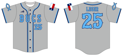 Bucs (Leger) Custom HexaFlex Baseball Jersey #J8B