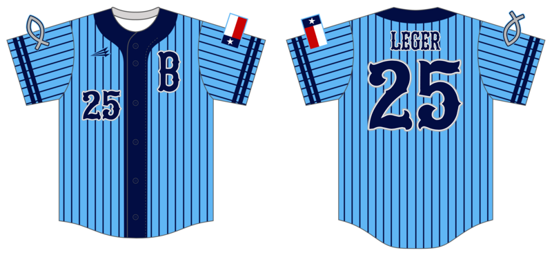 Bucs (Leger) Custom NanoDri Baseball Jersey #J7C
