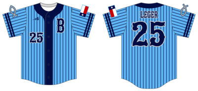 Bucs (Leger) Custom NanoDri Baseball Jersey #J7C